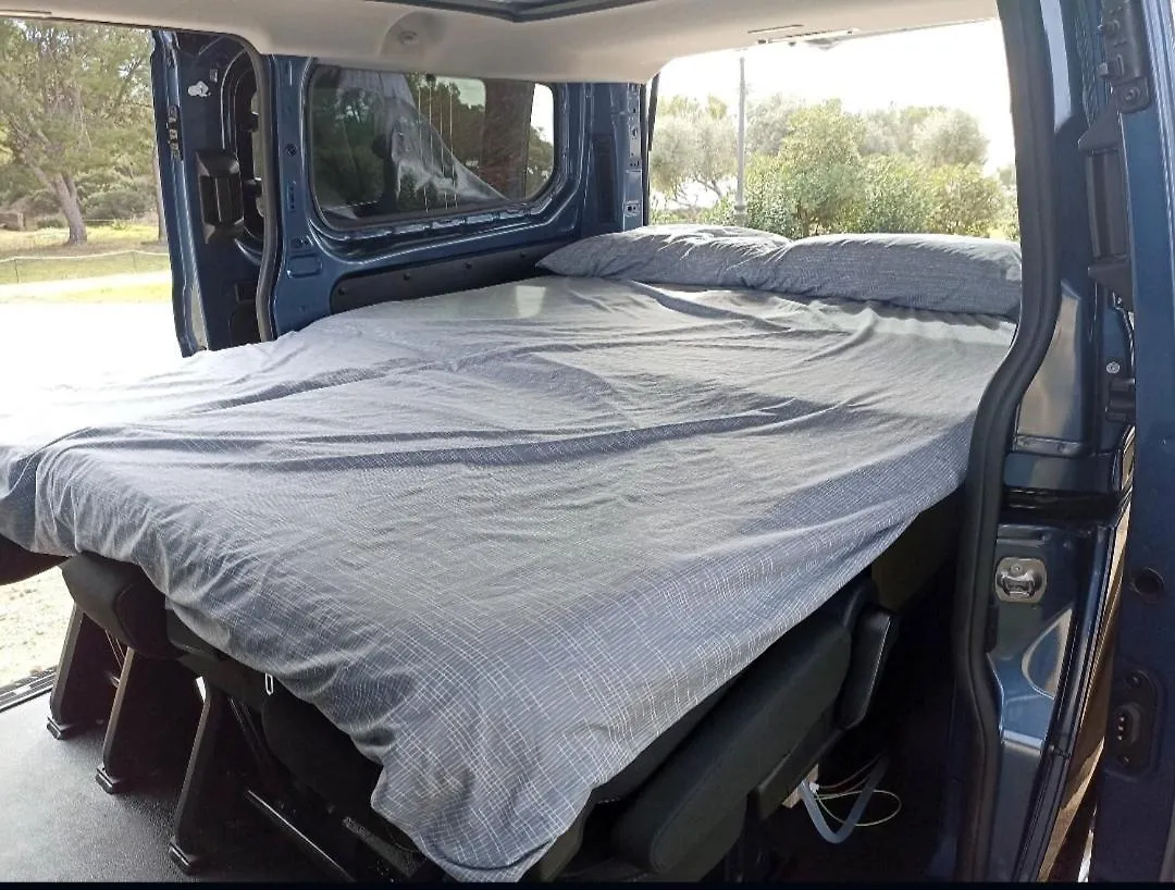 Campsite Ford Transit Custom Camper Hotel Palma de Mallorca Spain