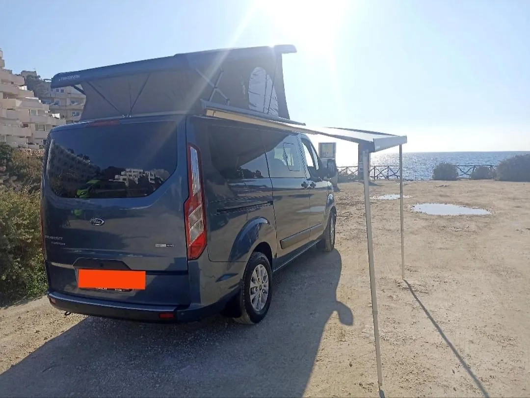 Campsite Ford Transit Custom Camper Hotel Palma de Mallorca